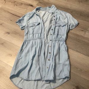 Jean color dress